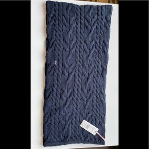 NWT Vineyards Vines Cable Knit Infinity Scarf,Navy